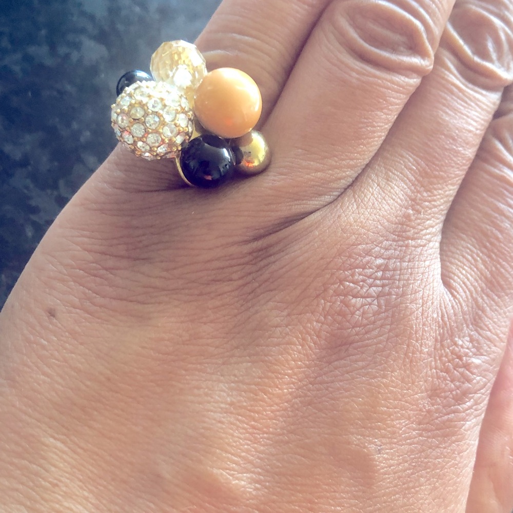 JCrew Three-headed Gold Ring